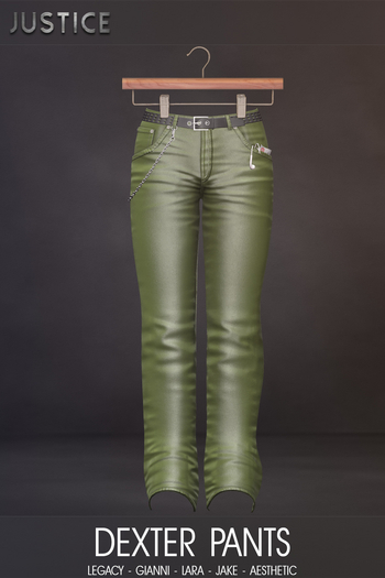 [JUSTICE] DEXTER PANTS - OLIVE