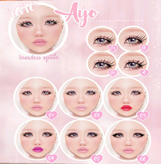 Le Forme Ayo Catwa Skin Applier Gacha .08