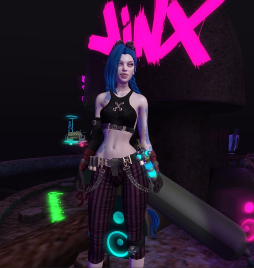 Le Perv - Jinx/Powder tattoo