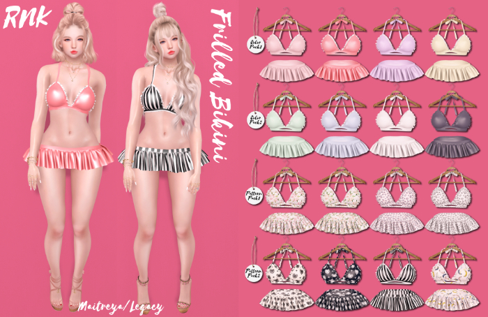 [RNK]Frilled Bikini_FATPACK(wear)