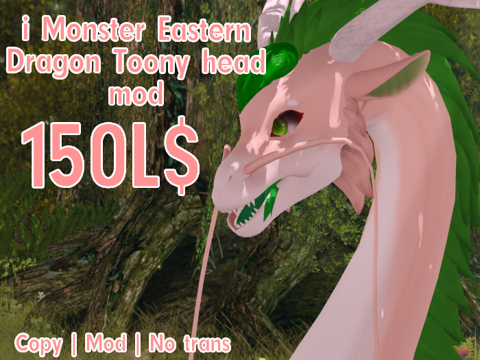 INABA : i Monster eastern dragon toony head
