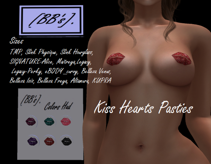 [BB's] Kiss  Pasties