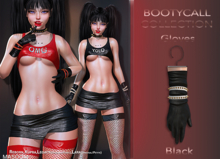 [[ Masoom ]] BootyCall Gloves Black - Ebody Reborn, Kupra, Legacy, Legacy Perky, Lara, Lara Petite
