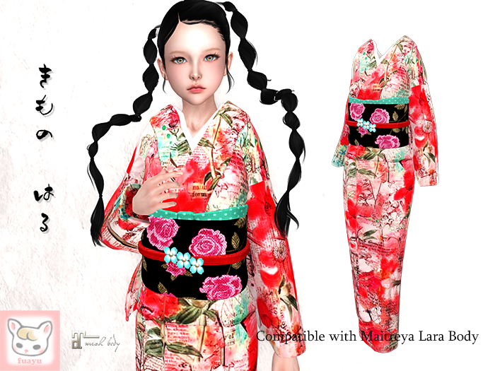 Maitreya Lara , fuayu Kimono Haru satsuki
