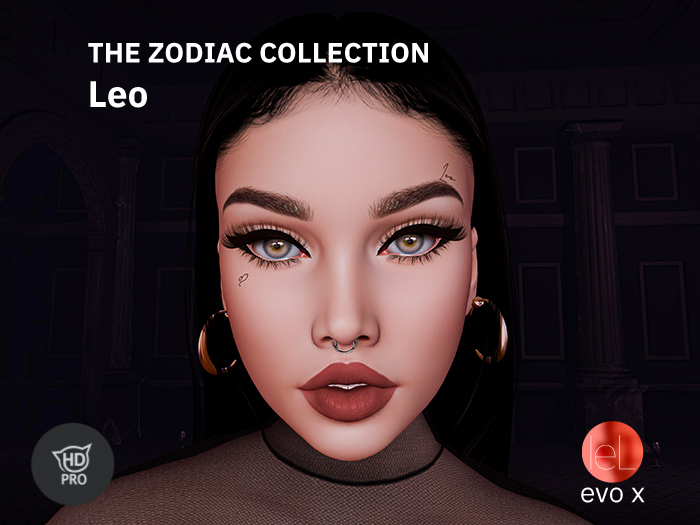 The Zodiac Collection Tattoo: Leo (Lelutka Evo X + classic BoM)