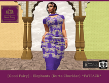 [Good Fairy] - Elephants {Kurta Churidar} MAITREYA *FATPACK*