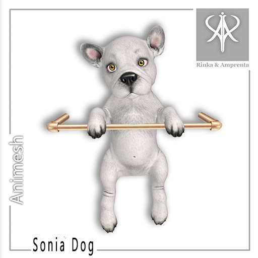 RINKA&AMPRENTA - Sonia Dog White