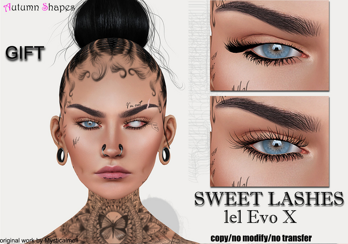 AUTUMN SHAPES-SWEET LASHES GIFT