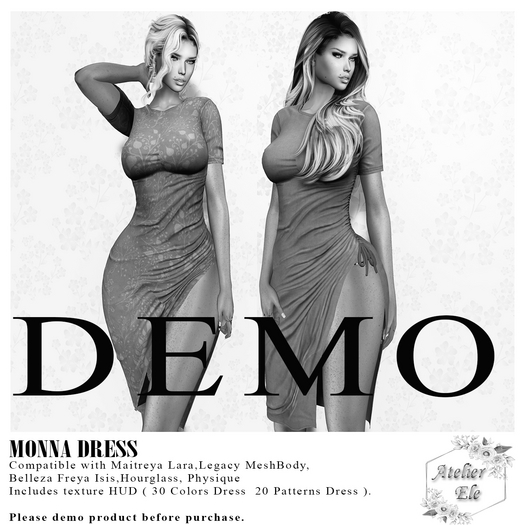 *DEMO* {AE} MONNA DRESS