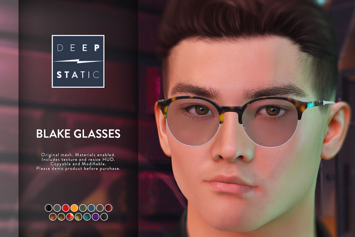 Blake Glasses by DEEP STATIC