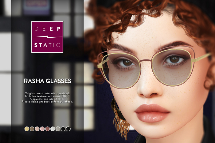 Rasha Glasses by DEEP STATIC