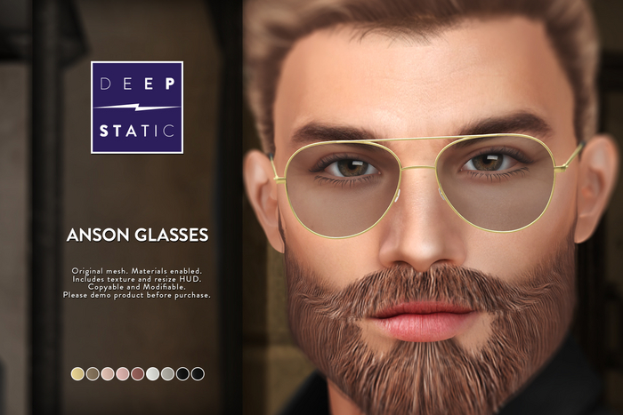 Anson Glasses by DEEP STATIC