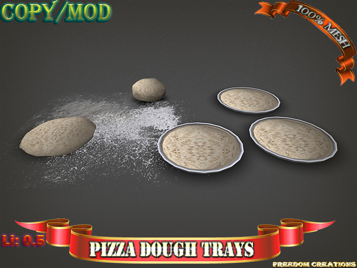 Pizza dough trays-Freedom creations