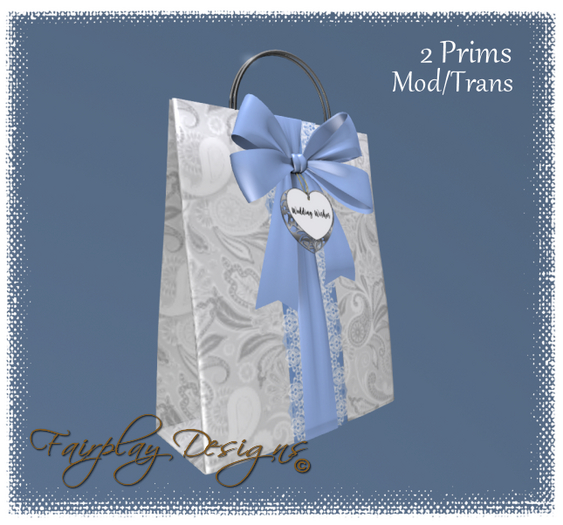 ~Something Blue Wedding Gift Bag