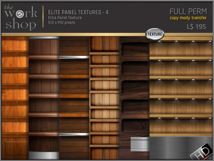 PANEL ELITE TEXTURES - 4