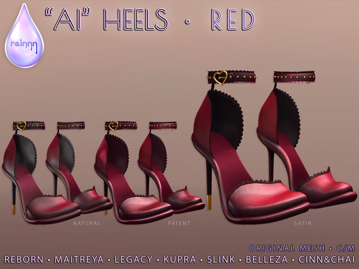rainnn - Ai Heels - [Red Pack]