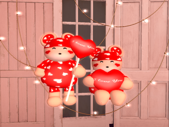 Witchy lil Things - Valentine Bear set