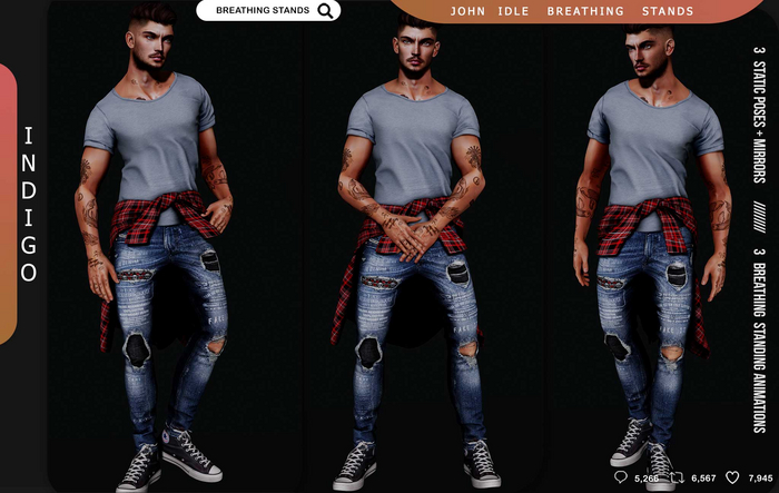 [InDiGo] John Breathing & Static Stands