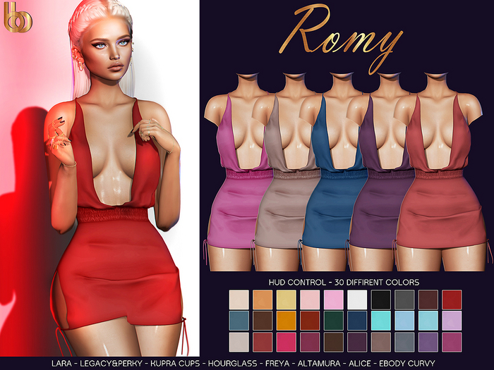 Bens Boutique - Romy Dress Hud Control
