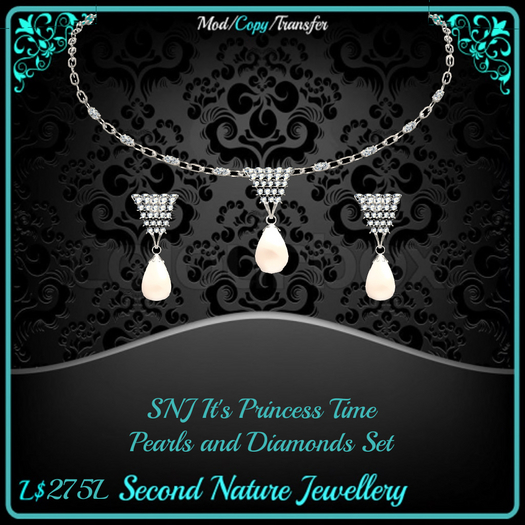 SNJ It's Princess Time Set NEW *** ADD & CLICK!