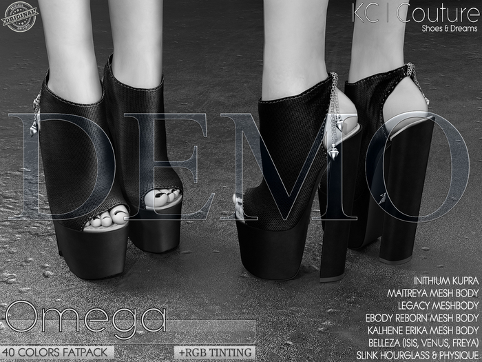 *DEMO* -KC- OMEGA PLATFORMS / 40 COLORS FATPACK