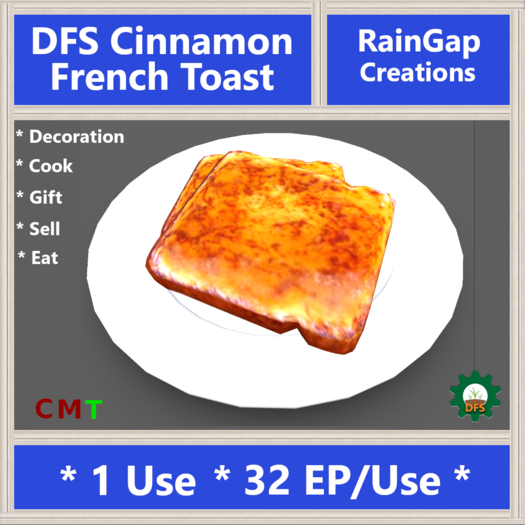 DFS Cinnamon French Toast (actual product)