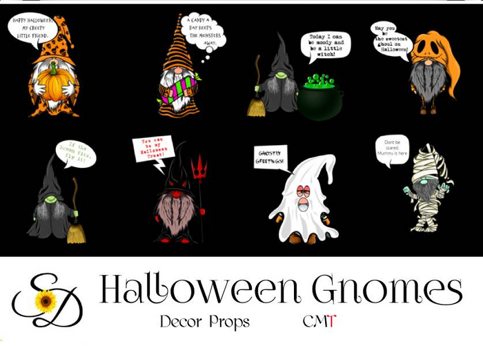 **SD~ Halloween Gnomes
