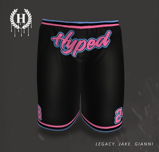 [H.] LUKAS SHORTS- BLK- UNPACK