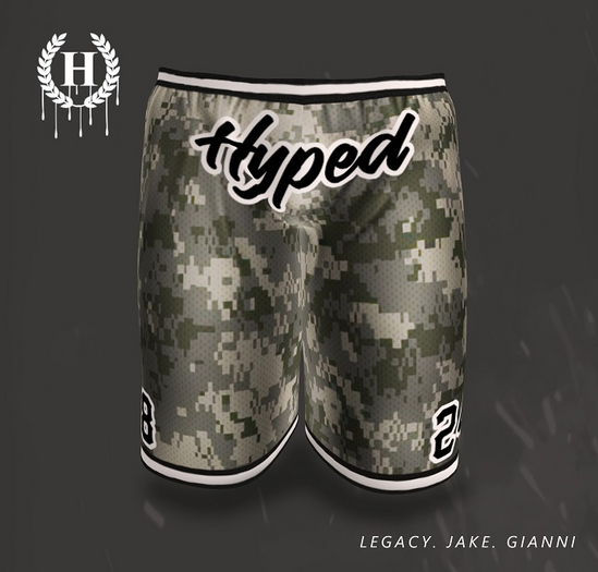 [H.] LUKAS SHORTS CAMO- UNPACK