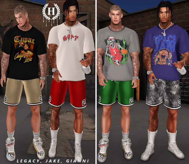 [H.] LUKAS SHORTS- FATPACK- UNPACK