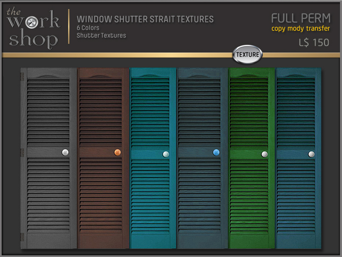 WINDOW SHUTTER NARROW BOX