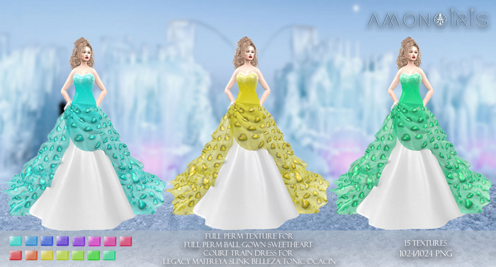 MI964519 Ball-Gown Sweetheart Court Train Dress Valentine's D