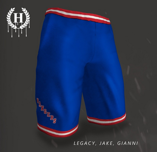 [H.] HOCK SHORTS RANGERS - UNPACK