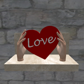 Love Wallshelf box 4 Prims