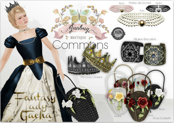 *{Junbug}* Black Filigree Bracelet