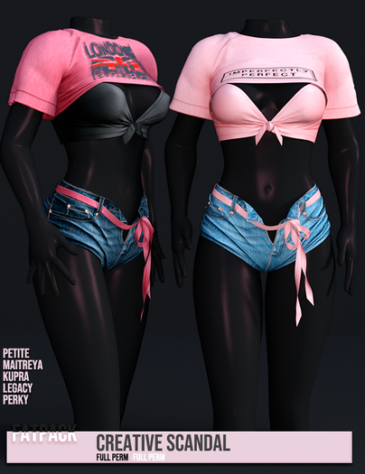 CREATIVE SCANDAL. BIG SET 90