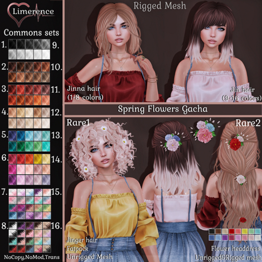 #17 {Limerence} Jinger hair-Fatpack RARE