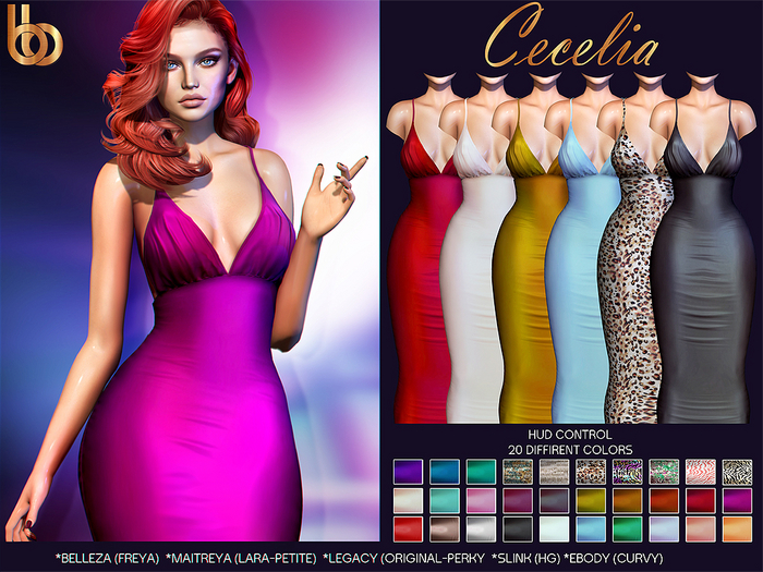 Bens Boutique - Cecelia Dress Hud Control