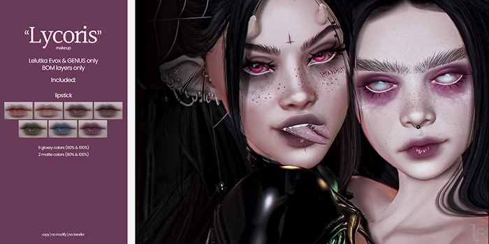 theROOM - "Lycoris" lips