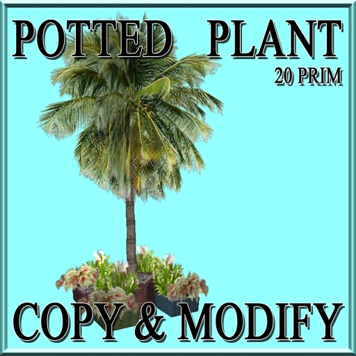GuTi 20 prim palm arrangement glass copy & modify