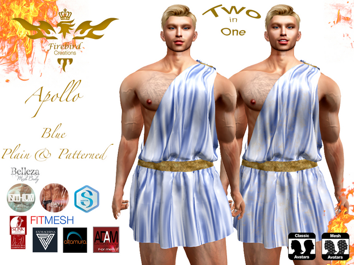 Firebird Apollo Toga Blue
