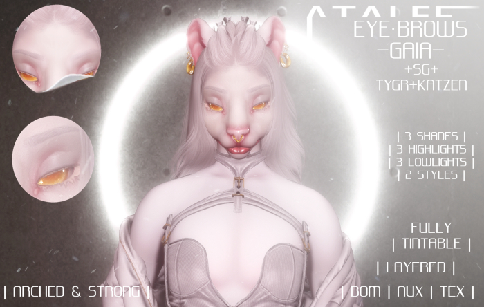 [A] TYGR+KATZEN EYEBROWS -GAIA- | BOM | AUX | TEX | 2.0