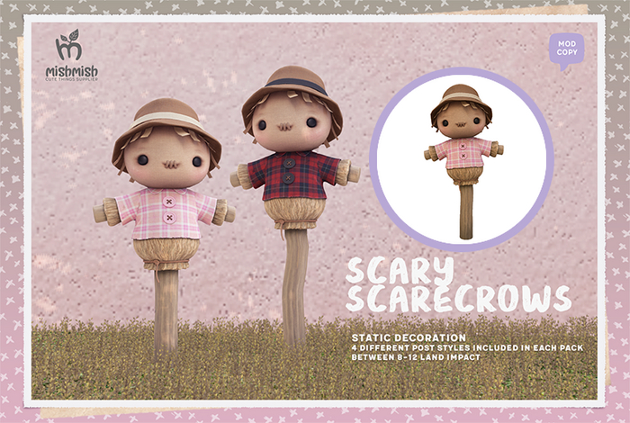 MishMish - Scary Scarecrows - Pink [Boxed]