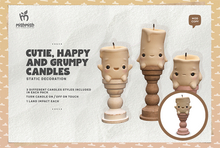 MishMish - Cutie,Happy & Grumpy Candles / pink [Boxed]
