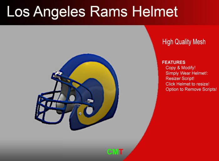Los Angeles Rams Helmet
