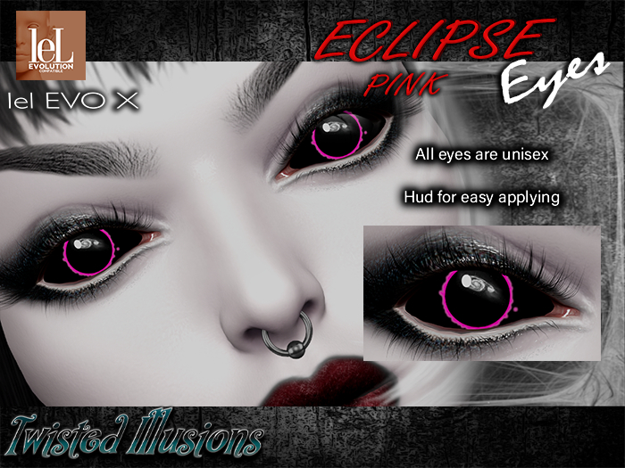 ++TI++ LeL EVO/X ECLIPSE EYES PINK (ADD me to unpack)