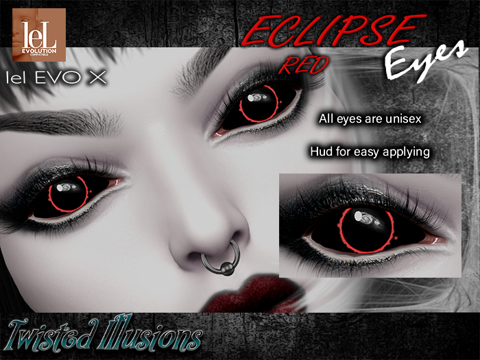 ++TI++ LeL EVO/X ECLIPSE EYES RED (ADD me to unpack)