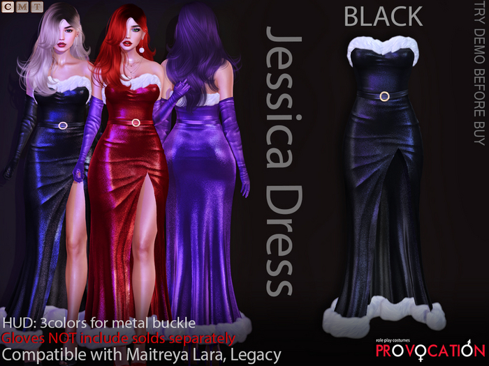 [Provocation] Jessica Dress-Black