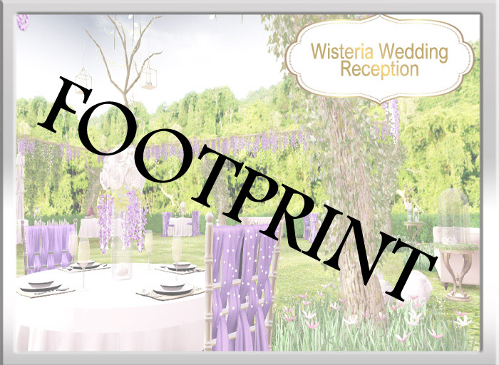 Wisteria Wedding Reception FOOTPRINT