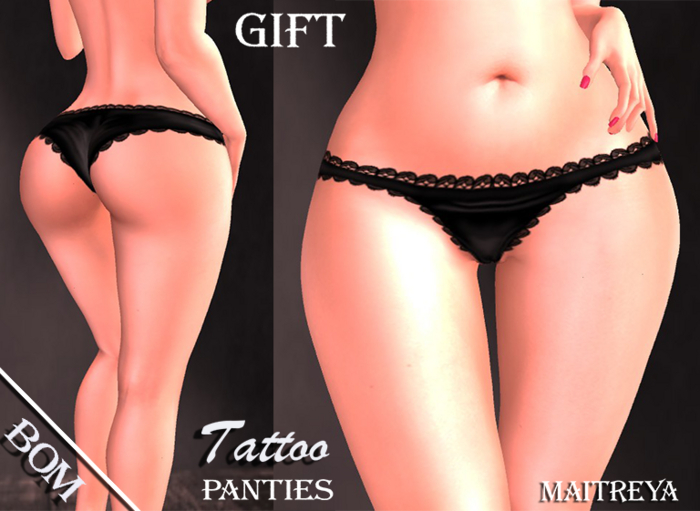 Tala - BOM   Tattoo - Panties - GIFT